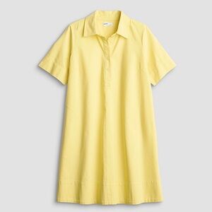 Sonoma Goods for Life yellow polo shirt dress
